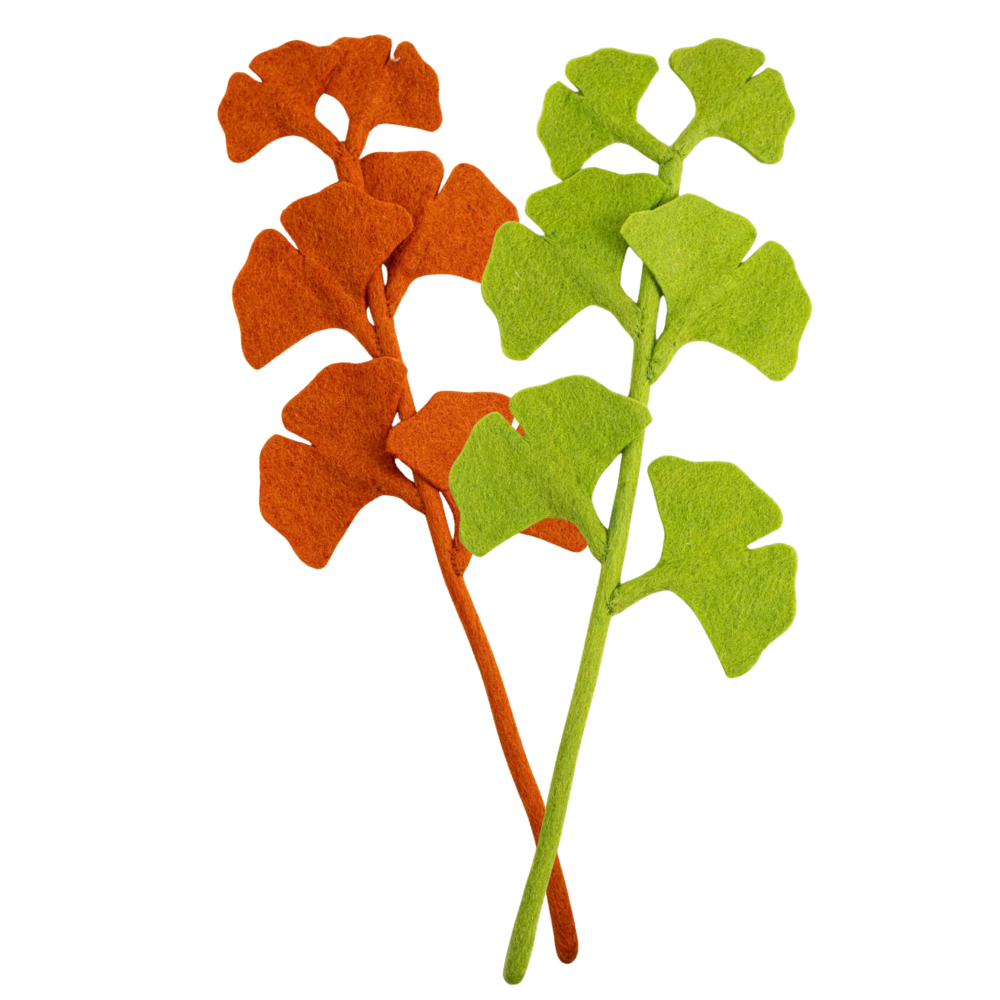 Felt Ginkgo Leaf