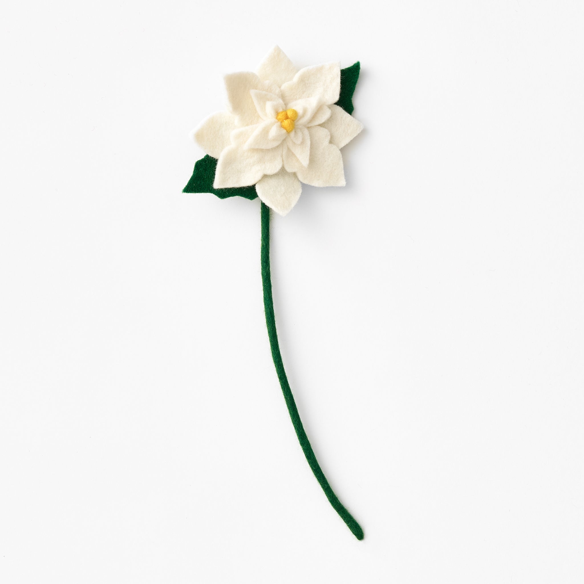 Felt Poinsettia Flower