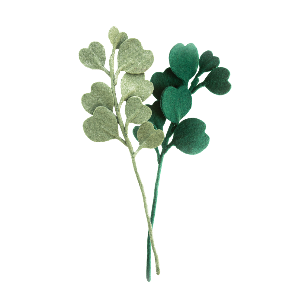 Felt Eucalyptus Leaves