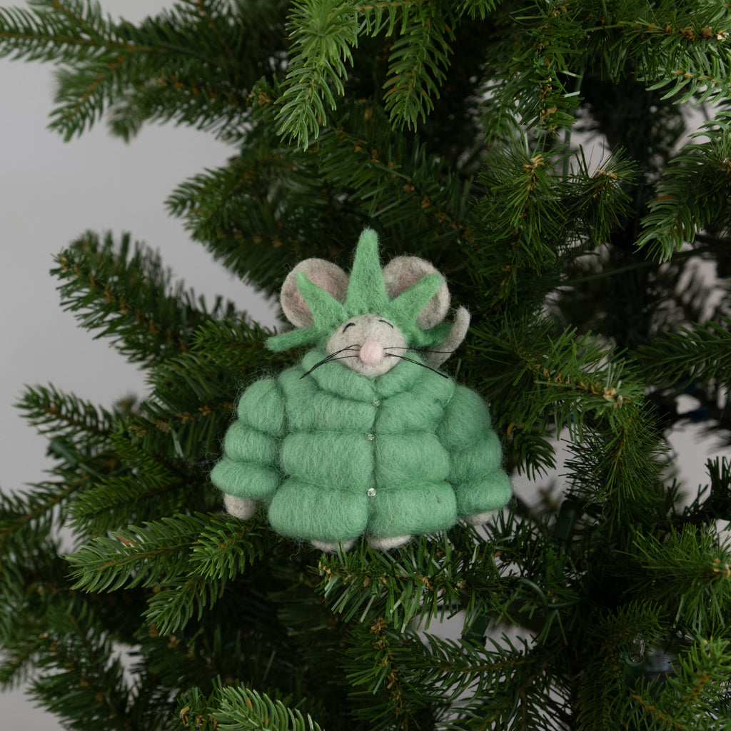 Statue Liberty Mouse Ornament