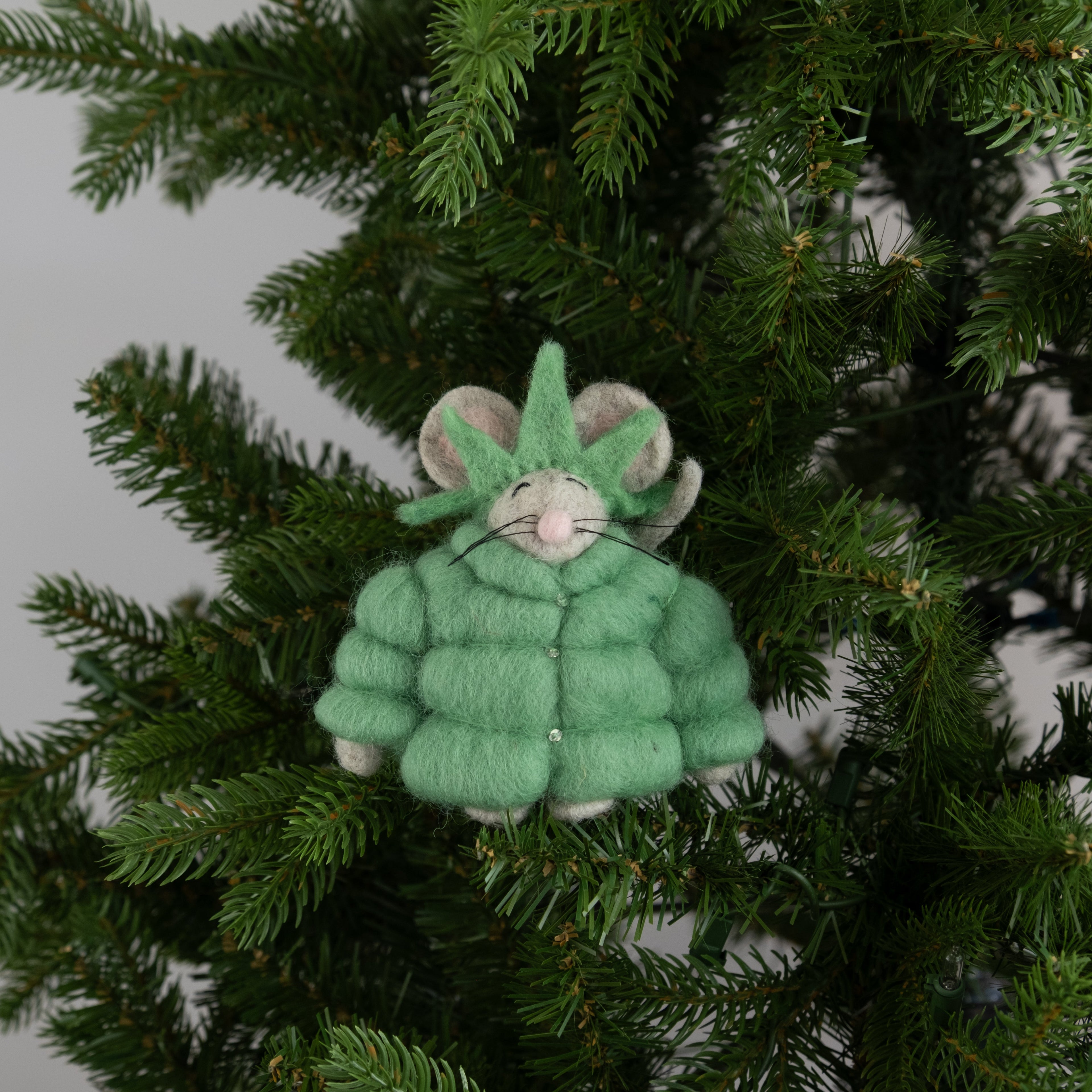 Statue Liberty Mouse Ornament