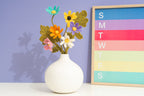 Felt Daisy Accent Stem