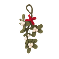 Felt Mistletoe Ornament