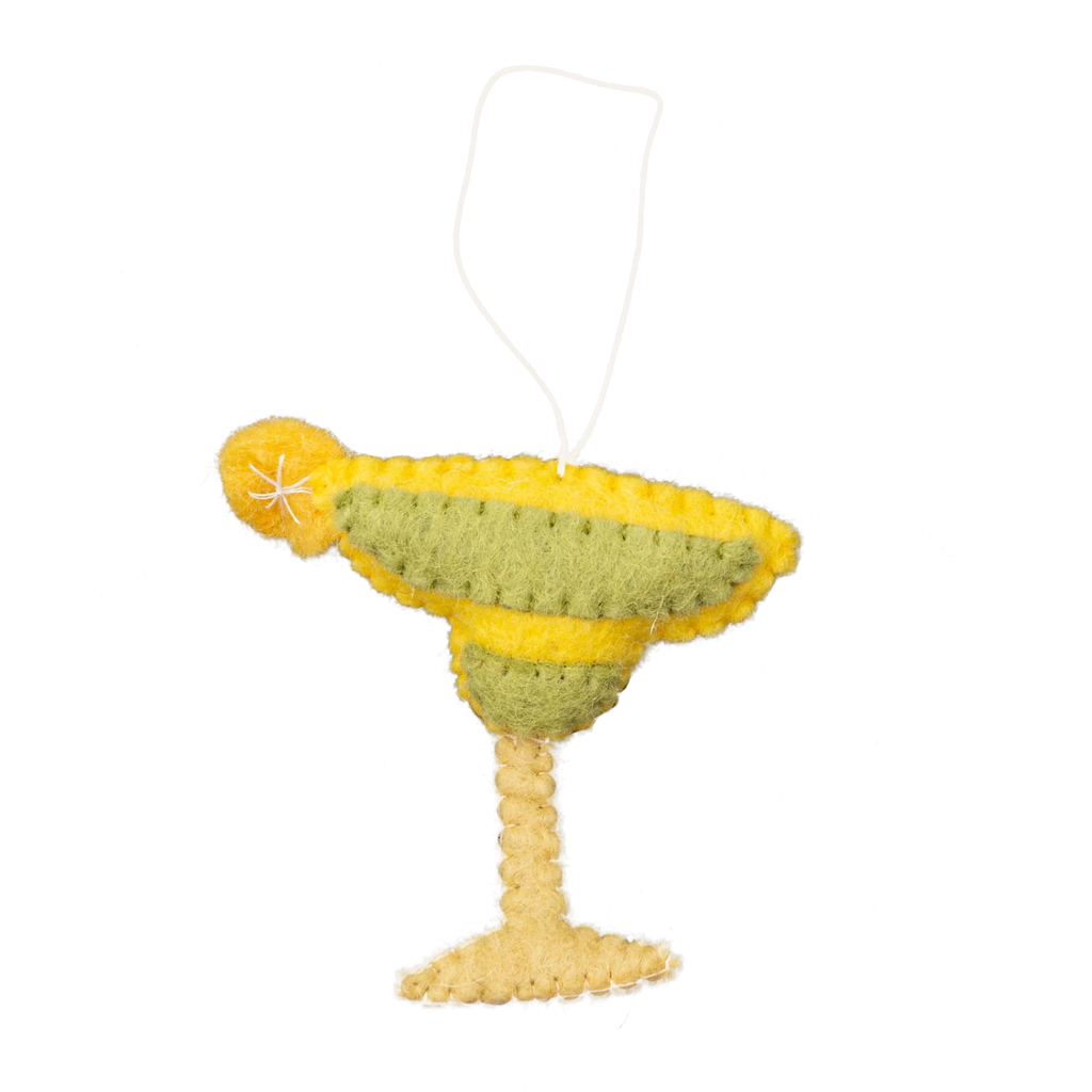 Felt Margarita Ornament