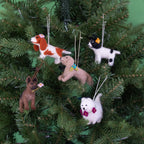 Felt Dog Breed Ornament