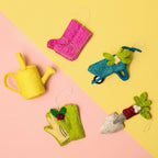 Felt Garden Ornaments