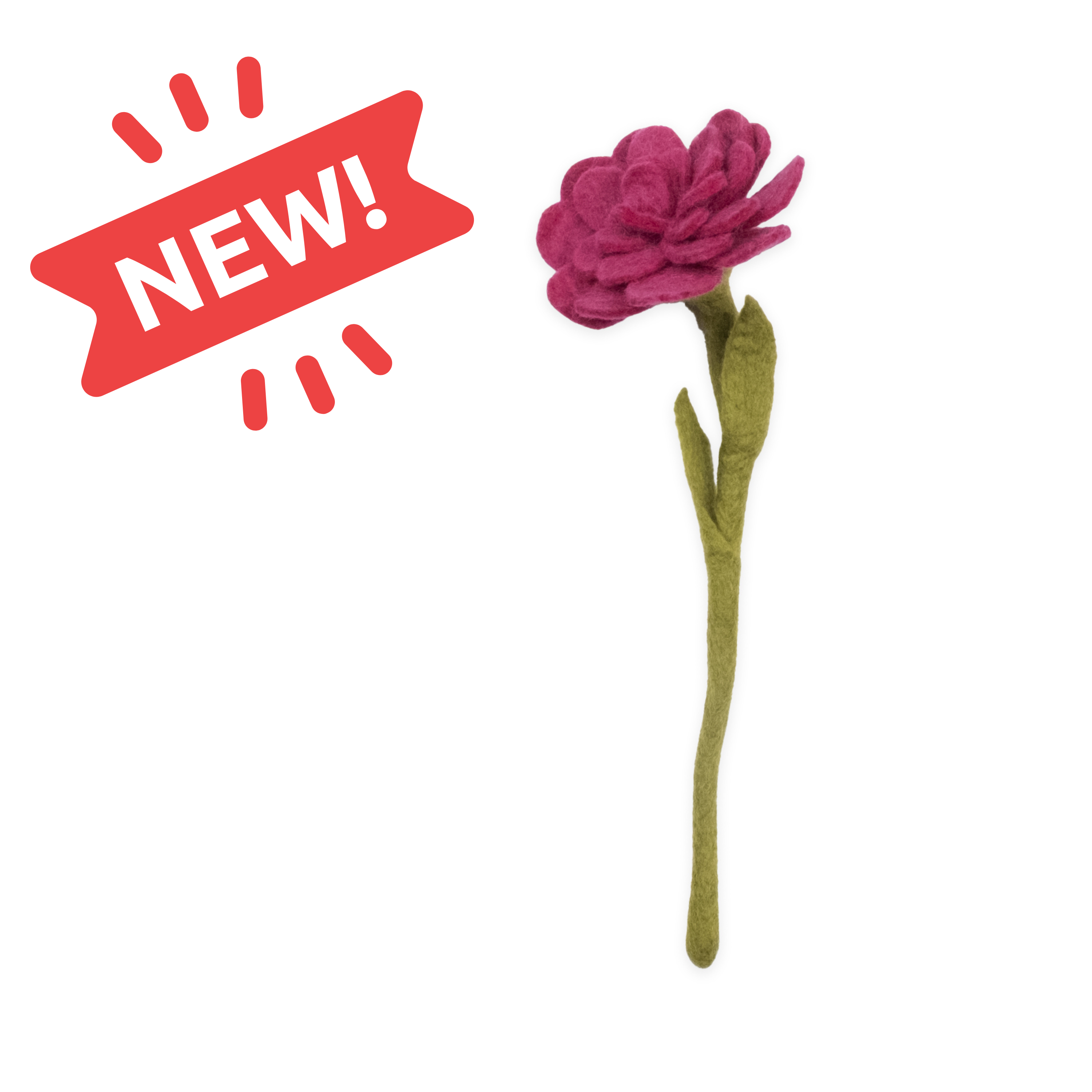 Felt Zinnia