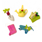 Felt Garden Ornaments
