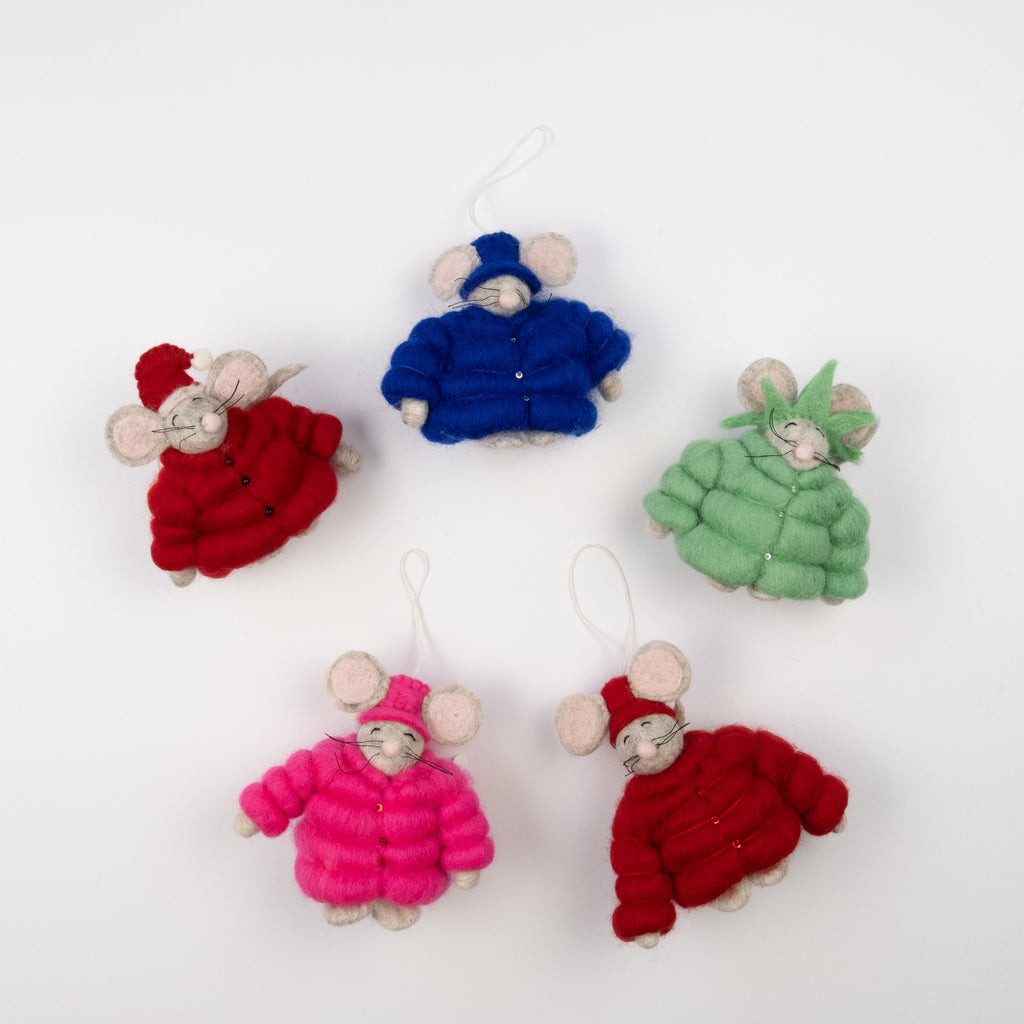 Statue Liberty Mouse Ornament