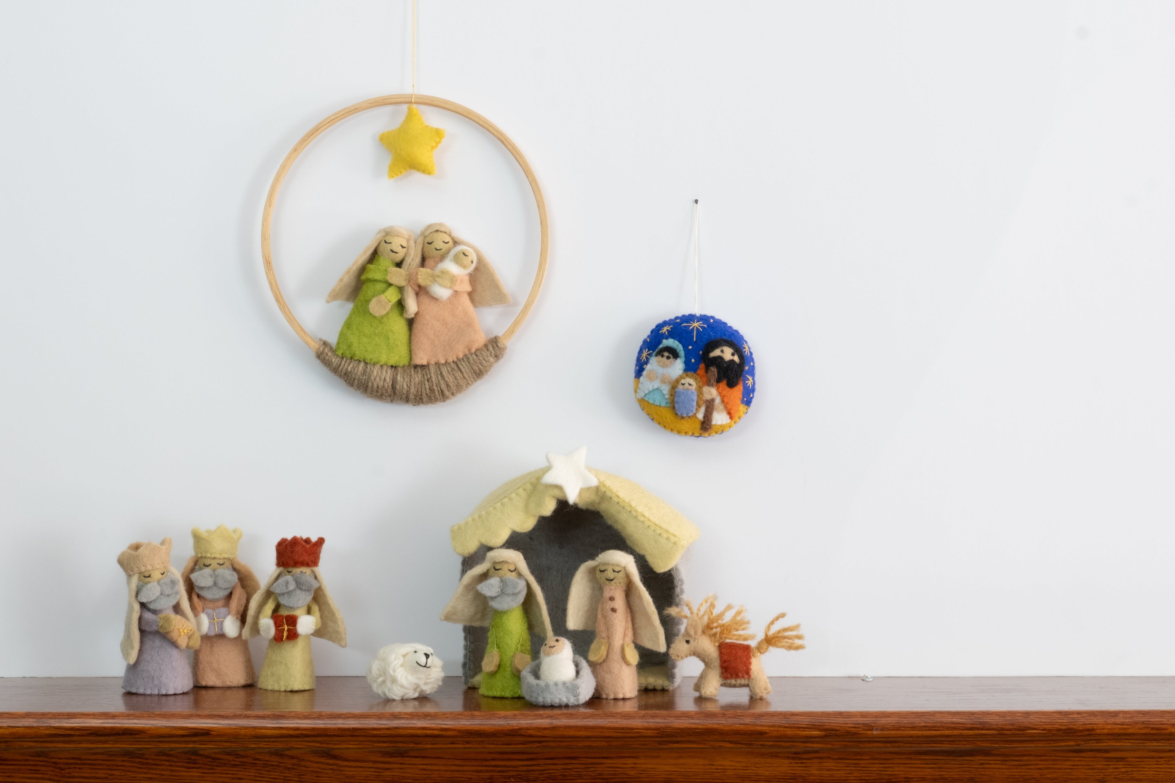 Felt Nativity Ornament