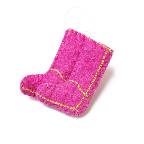 Felt Garden Ornaments