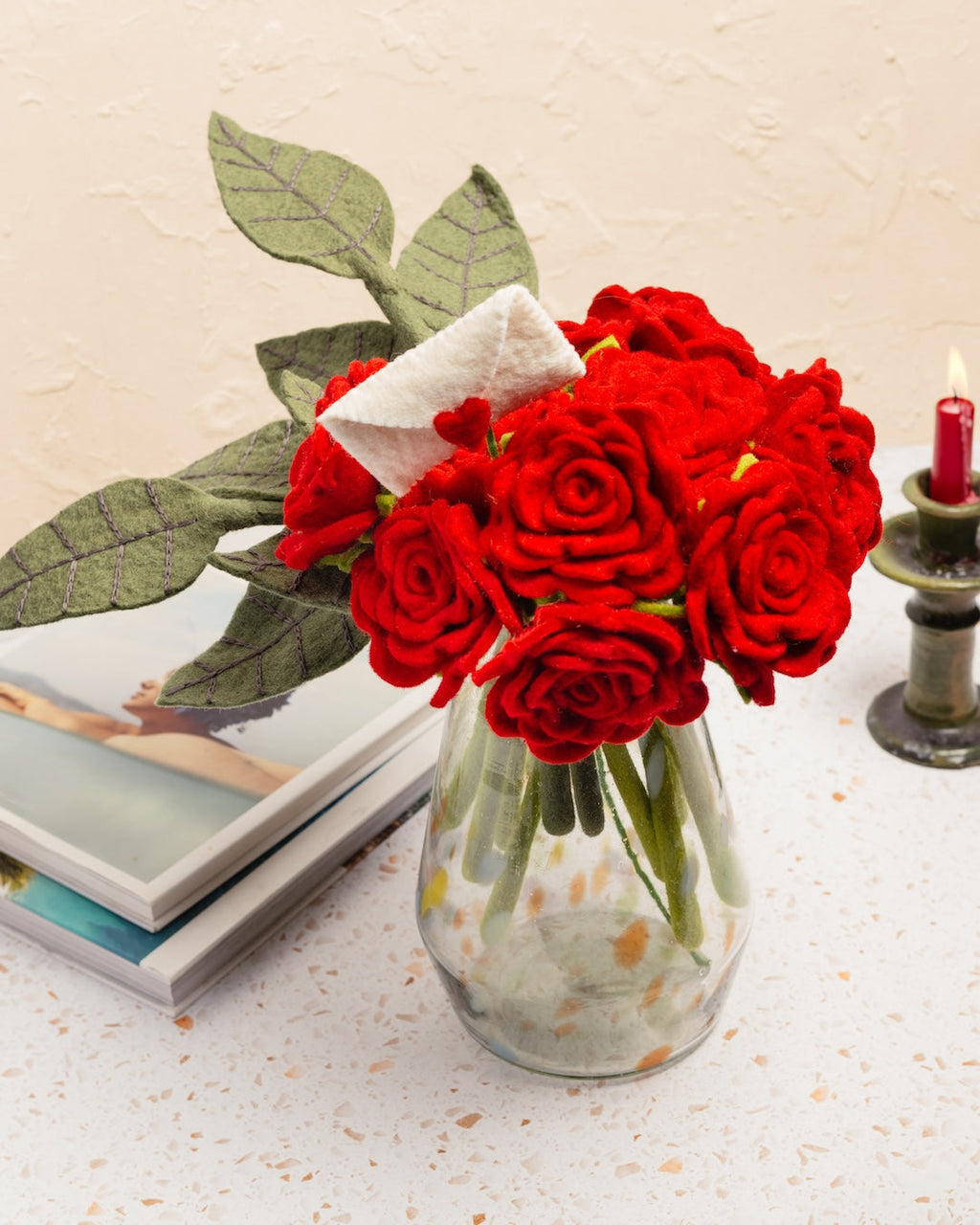 Blooming Rose Light Stem