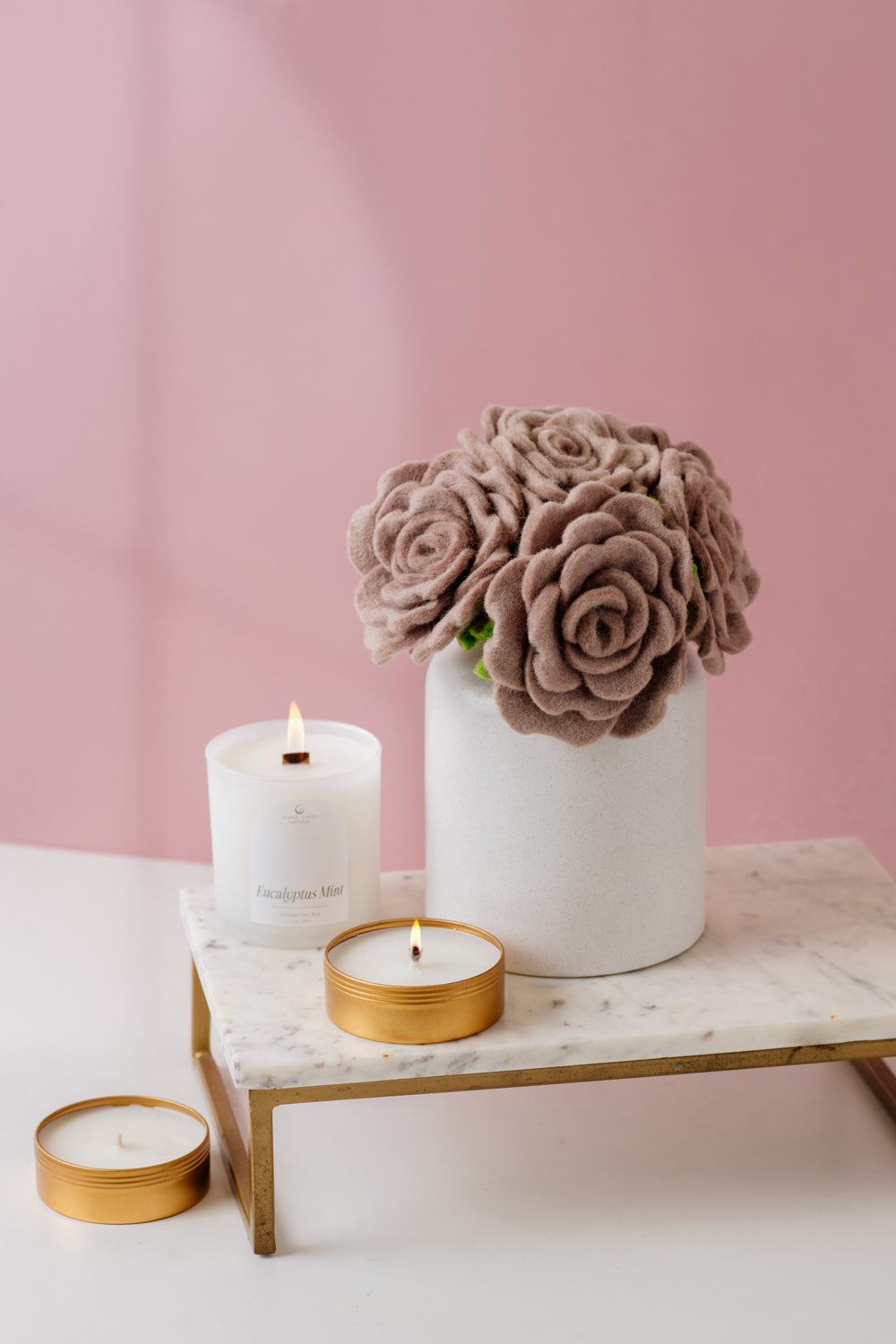 Blooming Rose Light Stem