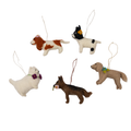 Felt Dog Breed Ornament