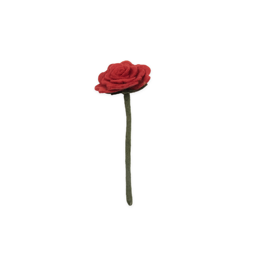 Felt Blooming Rose