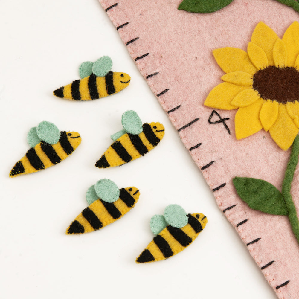 Felt Sunflower Growth Chart