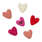 Felt Valentine Hearts