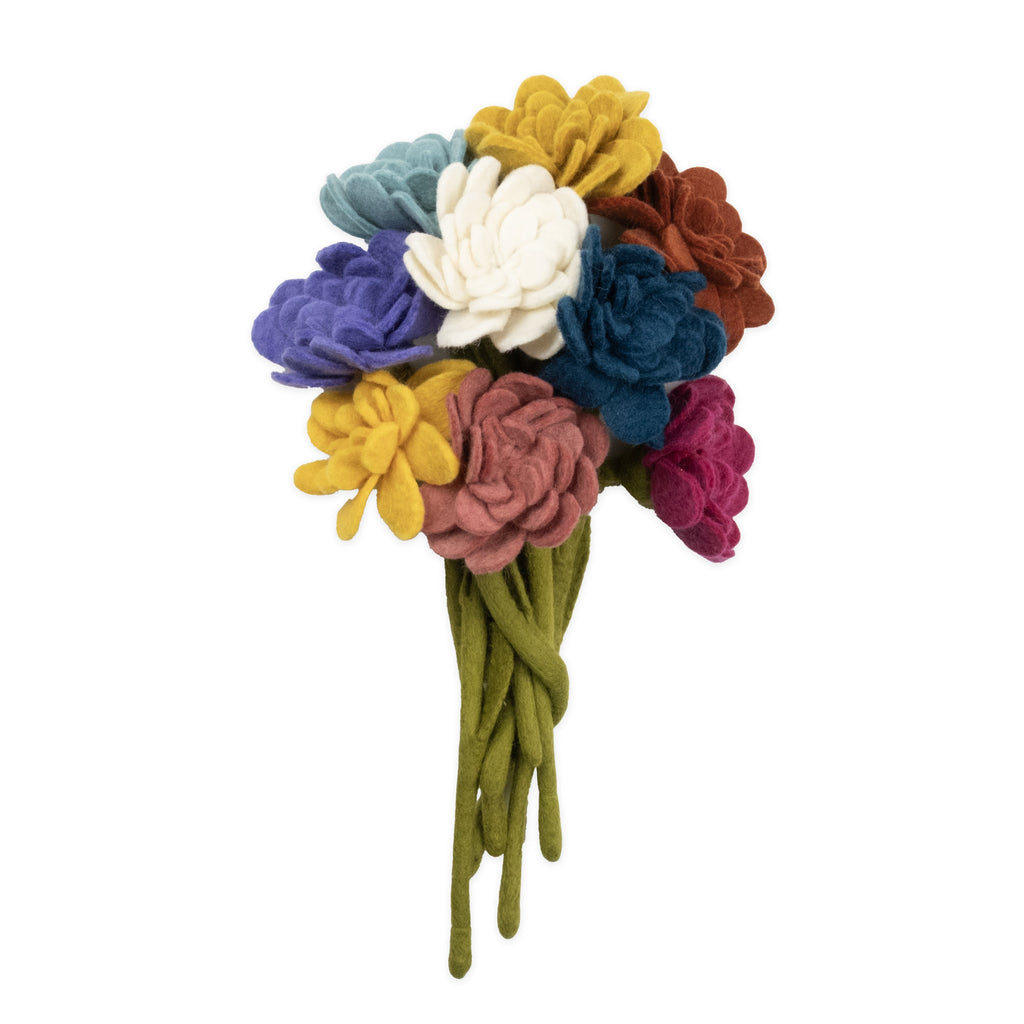 Felt Zinnia