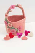 Felt Valentine Hearts