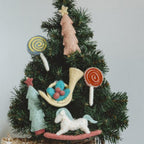 Felt Trumpet Ornament