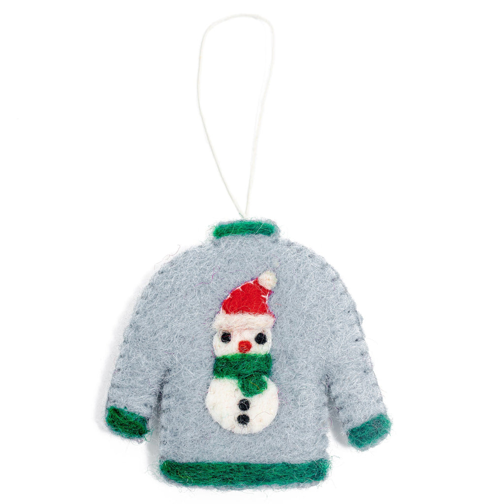 Felt Cozy Winter Ornaments