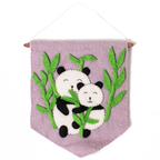 Felt Panda Banner