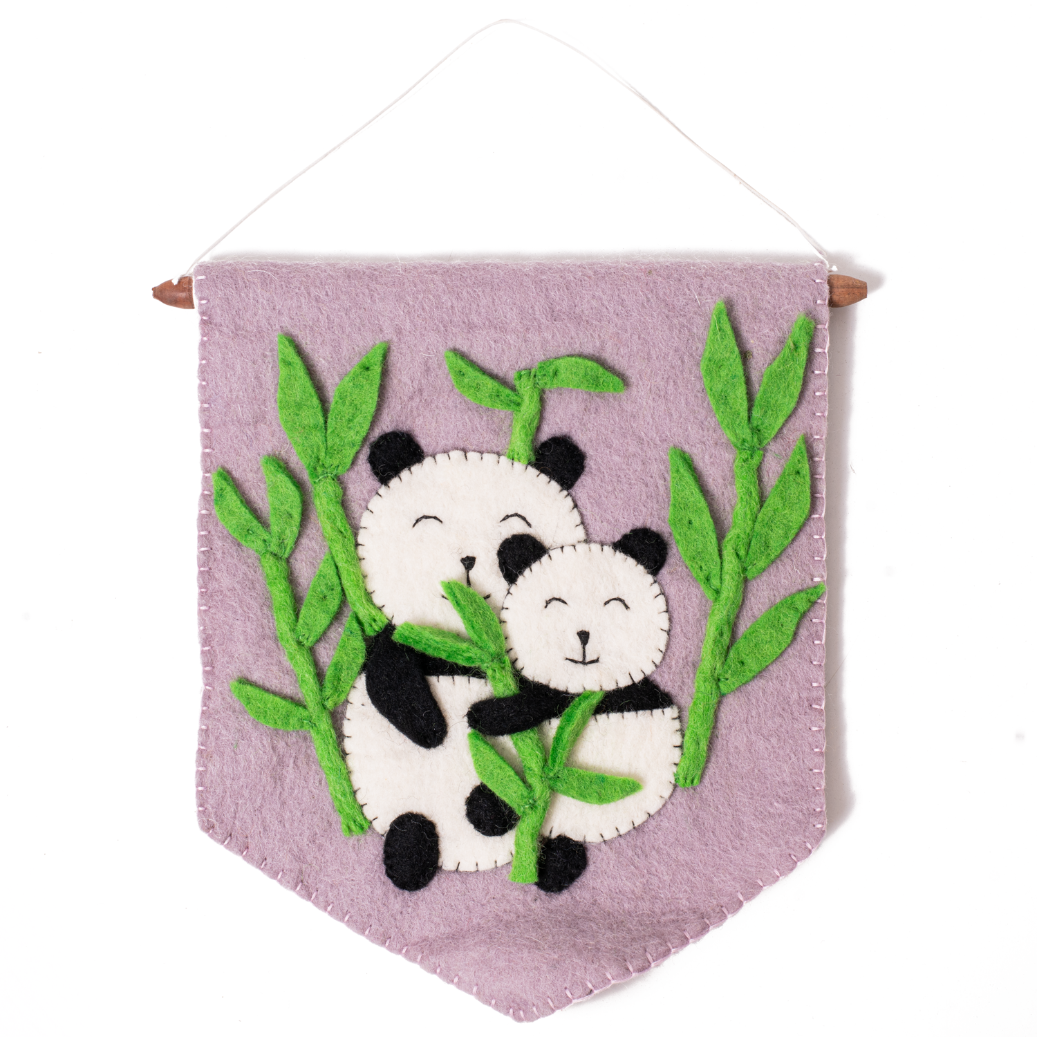 Felt Panda Banner