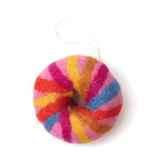 NYC Rainbow Bagel Ornament