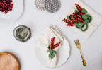 Baby's Breath Napkin Rings