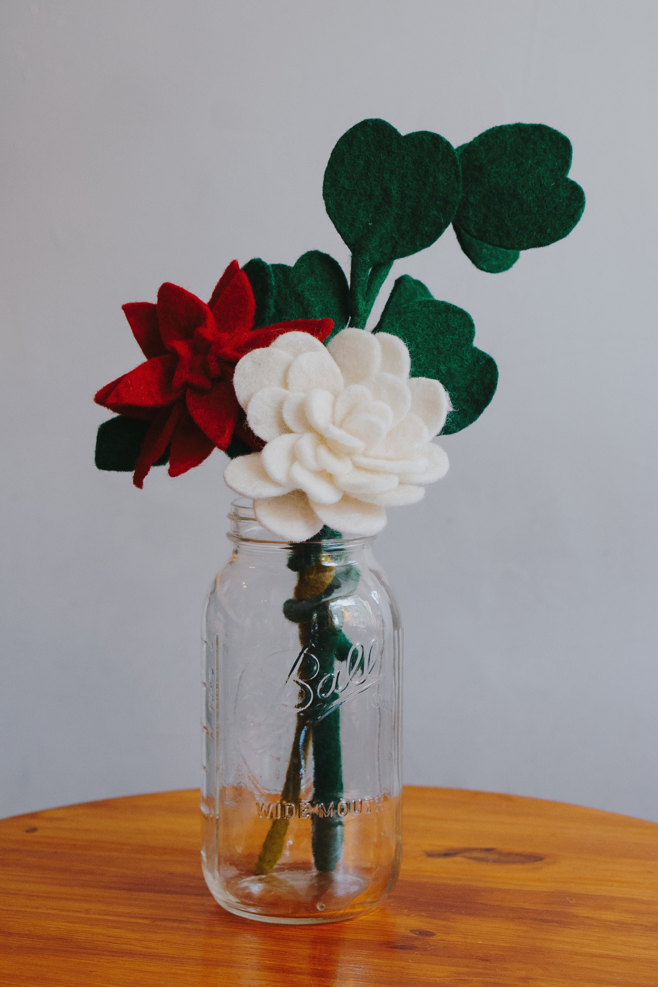 Felt Zinnia