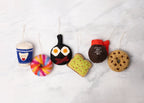 Felt Bacon & Eggs Ornament