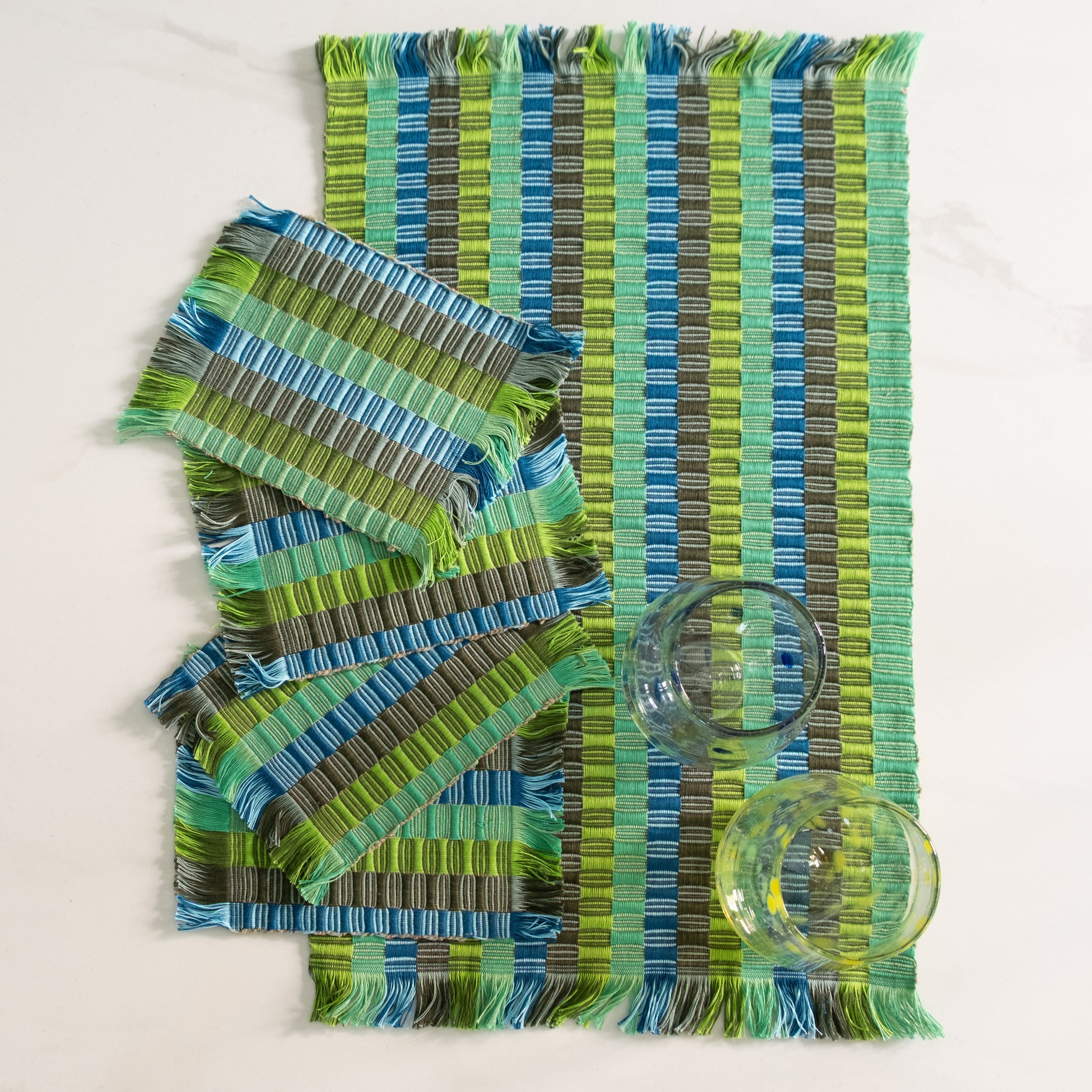 Woven Comalapa Coasters