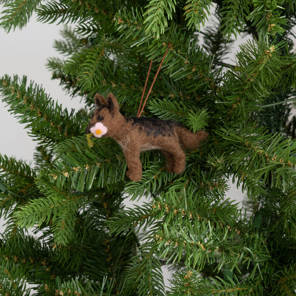 Felt Dog Breed Ornament