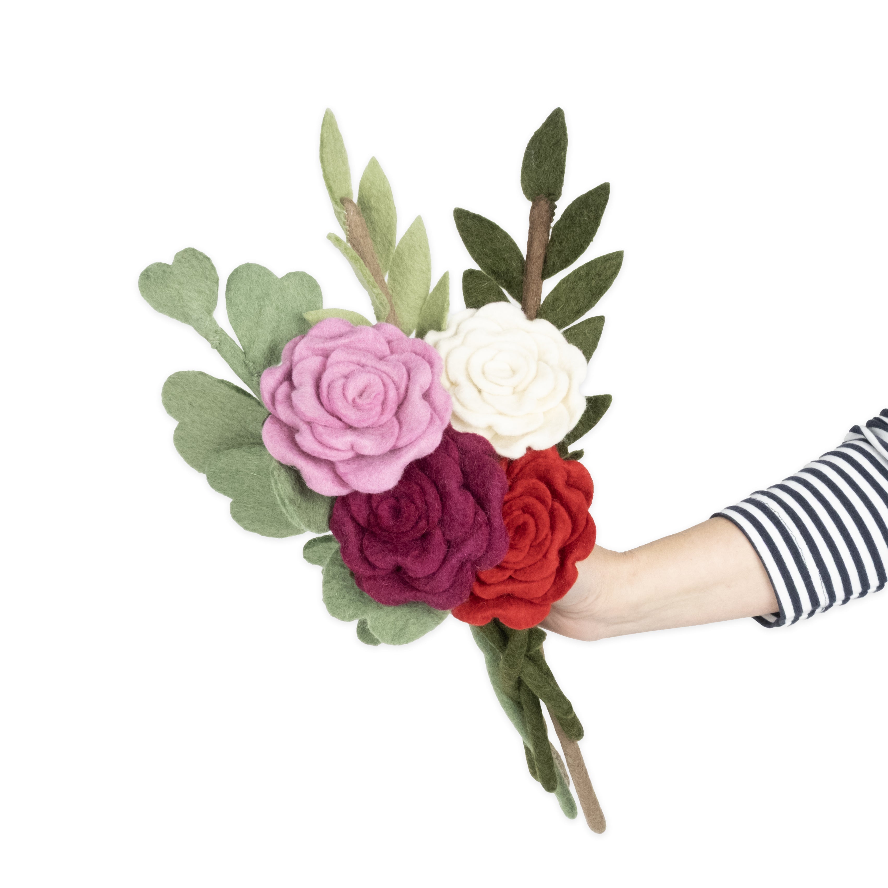 Felt Blooming Rose
