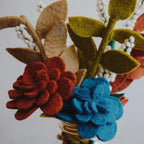 Felt Zinnia