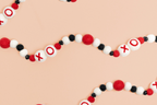 Felt XO Garland