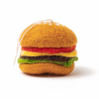 Felt Burger Ornament